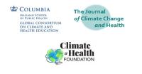 GCCHE, journal of climate change and health, climate and health foundation logos